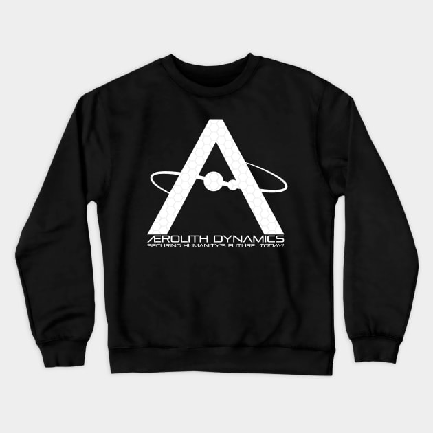 Aerolith Dynamics Crewneck Sweatshirt by SAYER/Brute Force Podcasts